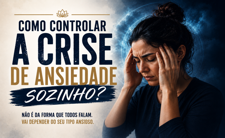 Controlar Crise de Ansiedade Sozinho