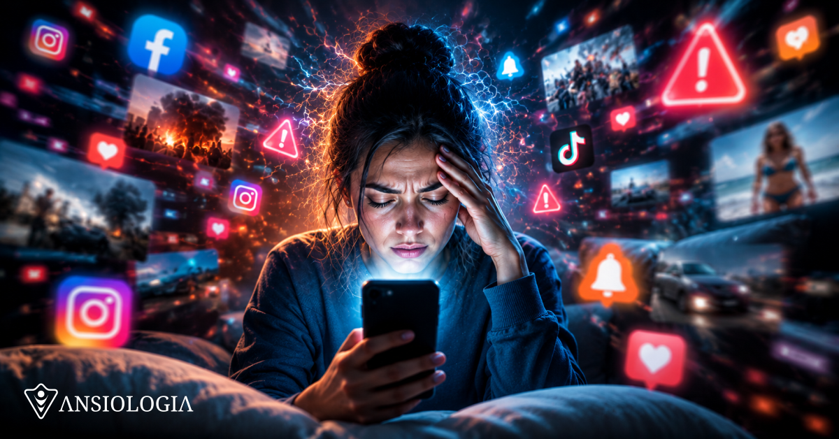 Como o Algoritmo das Redes Sociais Gera Ansiedade